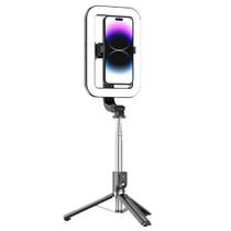 Ring Light Retangular Profissional Iluminação Perfeita e Controle via Bluetooth Bivolt USB