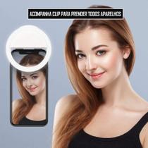 Ring Light Selfie Mini Aro Com Luz De Led Para Celular Notbook - SAHS Eletros