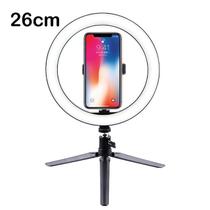 Ring Light Selfie Recarregável Wokex - 10 Polegadas - USB