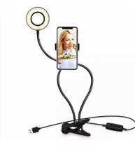 Ring Light Suporte Articulado De Mesa Live Stream Para Celular - MKB