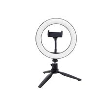 Ring Light Tripé De Mesa Iluminador 26Cm Vídeos Maquiagem