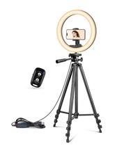 Ring Light UbeeSize 30 cm com suporte e suporte para telefone