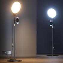 Ring Light Vimose 10,5 Polegadas com Suporte para Celular e Tripé - Preto Ring Light Vimose 10,5 Polegadas com Suporte para Celular e Tripé - Preto