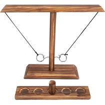 Ring Toss Game CircleCraft Wooden Hook & Ring Indoor