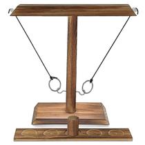 Ring Toss Game Lidmoan Classic de madeira de tamanho grande Ring Toss Game Lidmoan Classic de madeira de tamanho grande