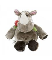 Rinoceronte De Pelúcia Bichinho Safari 35Cms
