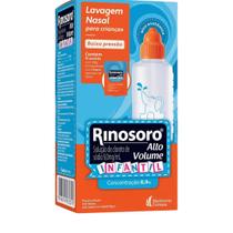 Rinosoro Alto Volume Infantil 15 sachês + frasco 120ml