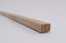 Ripa aplainada de madeira Pinus tratado com nós 4x3x290 centímetros