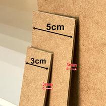 Ripa Shiplap Rbl Kit 40 Unidades Em Mdf Cru 90 X 05