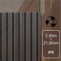 Ripado Externo Ipê de Madeira Ecológica 2,90m x 21,90cm - cada barra equivale a 0,63m²