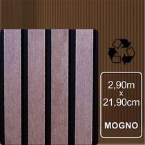 Ripado Externo Mogno de Madeira Ecológica 2,90m x 21,90cm - cada barra equivale a 0,63m
