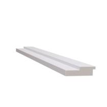 Ripado Poliestireno Branco 280CMX55MMX16MM Santa Luzia (02UN)