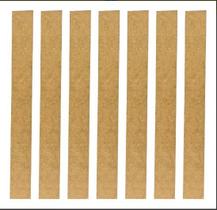 Ripas 10 Un 10x1,20cm Shiplap DF 3mm para Decor Parede, Cabeceira Ripada