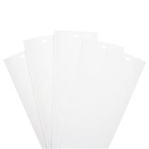 Ripas verticais de substituição para persianas FTTIKI PVC branco 82,5 cm Ripas verticais de substituição para persianas FTTIKI PVC branco 82,5 cm