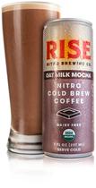 RISE Brewing Co. Cold Brew Nitro Mocha com Leite de Aveia 207 ml RISE Brewing Co. Cold Brew Nitro Mocha com Leite de Aveia 207 ml