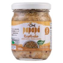 Risotinho Papapá Orgânico Arroz, Quinoa, Frango e Legumes La Chef 180g