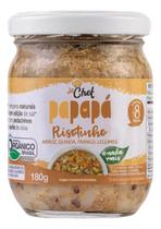 Risoto infantil arroz quinoa frango legumes 180g papapa Risoto infantil arroz quinoa frango legumes 180g papapa