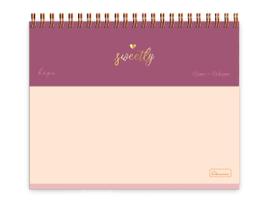 Risque e rabisque Cadersil sweetly espiral 80 folhas