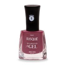 Risqué Esmalte Diamond Gel Hibisco Rosa 9.5ml