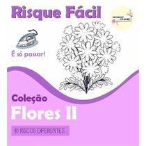 Risque Fácil Márcia Caires - Floral II Médio - Decorart