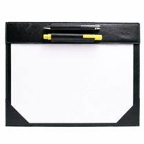 Risque Rabisque A4 com Porta Canetas Duplo em Couro Artlux RR016 - Risque Rabisque A4 com Porta Canetas Duplo em Couro Artlux RR016 -