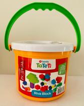 Riva Block - 21 Pecas - Amarelo TA TE TI INDUSTRIA E Riva Block - 21 Pecas - Amarelo TA TE TI INDUSTRIA E