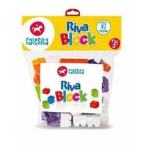 Riva Block - 42 Peças - Brinquedo Para Montar - Calesita