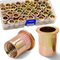 Rivet Nut Vifmy 3/8"-16 UNC em aço carbono zincado x50 Rivet Nut Vifmy 3/8"-16 UNC em aço carbono zincado x50