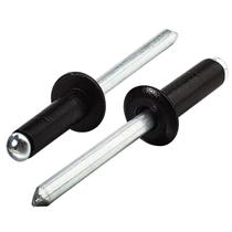 Rivets Linkup, pacote de 190 unidades, corpo em alumínio, 4 mm x 16 mm