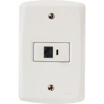 Rj11 (Telefone) Horizontal 4X2 - Tramontina Lux2