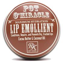 RK Kiss New York Pot O'Miracle Lip Emollient Cocoa Butter & Coconut Oil 10g