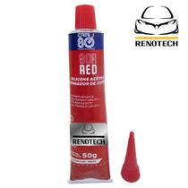 Rn car80a - cola selante vermelha - silicone red car80