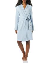 Robe Amazon Essentials Leve de Algodão Waffle Azul Esmaecido