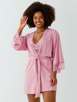 Robe Clássico em microfibra Linha Lívia Robe Clássico em microfibra Linha Lívia