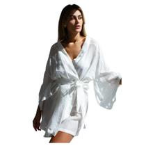 Robe curto liso Noivei Sofisticado