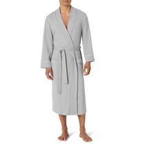 Robe de Banho Amazon Essentials Leve de Algodão com Textura Waffle Cinza