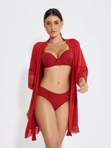 Robe de luxo sexy noiva feminino detalhe em renda