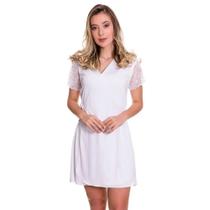 Robe Feminino em Microfibra Roupão Confortável Manga Curta Moda de Baixo - ES207