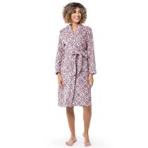 Robe Feminino Fruit of the Loom em Fleece Estampa Floco de Neve M-G Robe Feminino Fruit of the Loom em Fleece Estampa Floco de Neve M-G