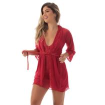 Robe Fristyle Em Tule Noiva Vermelho Feminino Robe Fristyle Em Tule Noiva Vermelho Feminino