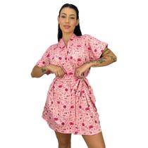 Robe Kimono Roupão Feminino Estampado 031EST