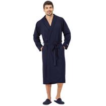 Robe Masculino Transpassado Marinho 10.02.019 Robe Masculino Transpassado Marinho 10.02.019
