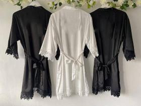 Robe NOIVA Robe 100 poliester para seu makingoff