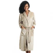Robe Pelúcia Unisex - Bege - GG Robe Pelúcia Unisex - Bege - GG