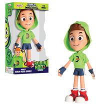 Robin Hood Gamer Boneco Familia Arqueira Youtuber Original 25cm Articulado Vinil Brinquedo Novabrink
