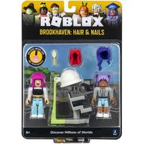 Roblox 2 Bonecos de 7CM Brookhaven: Hair AND Nails Roblox 2 Bonecos de 7CM Brookhaven: Hair AND Nails