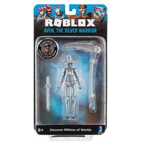 Roblox Boneco Aven The Silver Warrior com Acessórios - Sunny Brinquedos