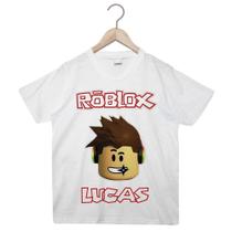 Roblox Camisa Game Personagem Personalizada com o nome que desejar Roblox Camisa Game Personagem Personalizada com o nome que desejar