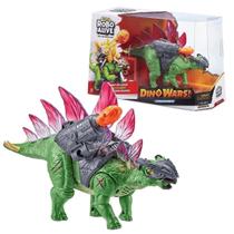 Robô Alive Dino Wars Stegossaurus Lança Dardos Candide