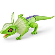 Robô Alive - Lagarto de Pescoço Babado - Verde - Candide